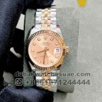 Rolex 31 mm Two tone Rose gold Dial