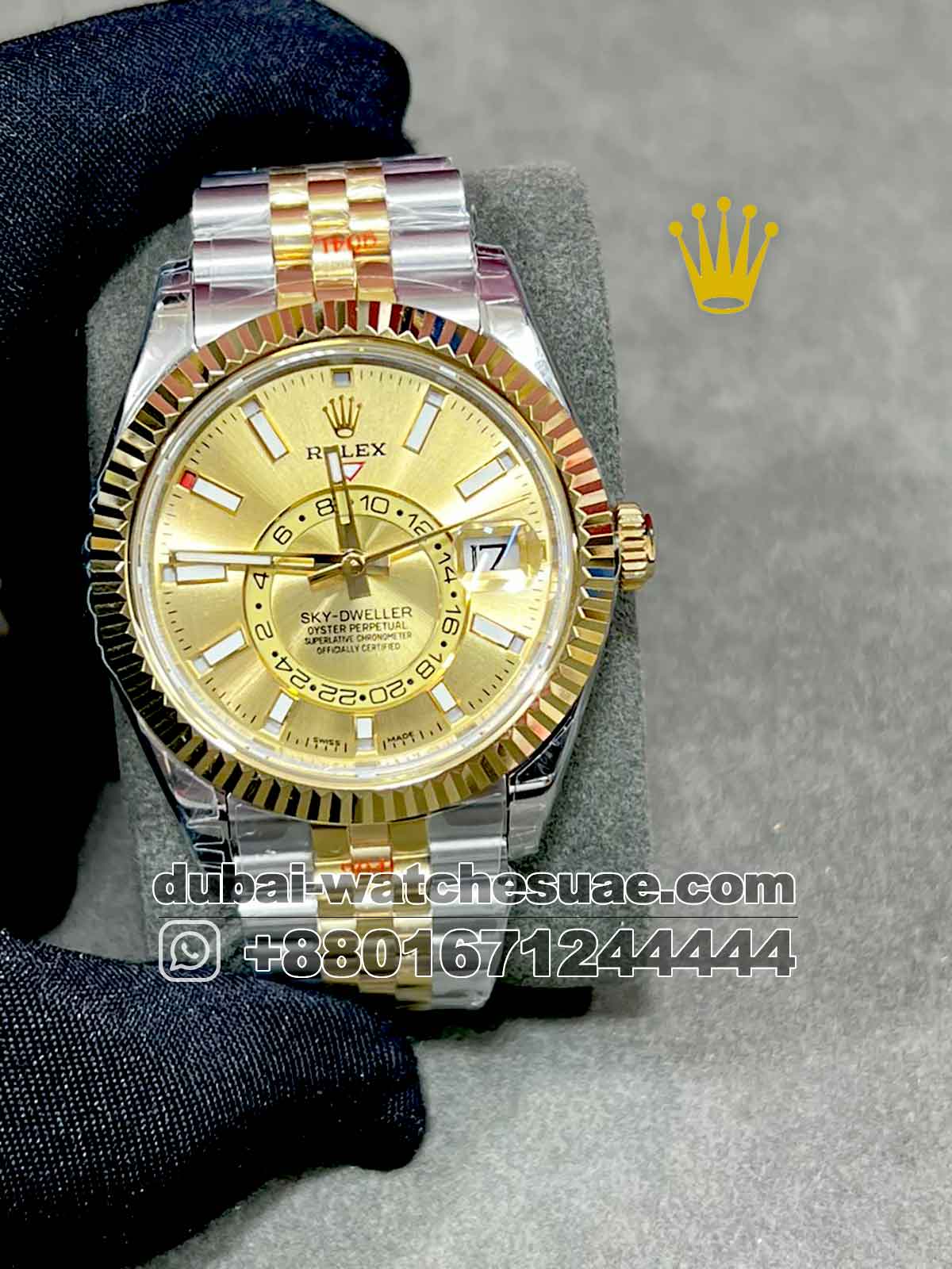 6-a-1-3.jpg Rolex SKY-DWELLER Jubilee, Yellow gold?,42 mm - Image 1