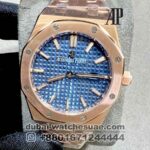 Audemars Piguet Royal Oak 33 mm Blue? Dial With Rose Gold Bracelet Copy