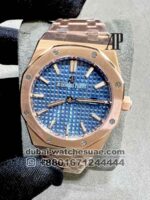 Audemars Piguet Royal Oak 33 mm Blue? Dial With Rose Gold Bracelet Copy
