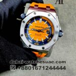 Audemars Piguet Royal Oak Offshore Diver 41 mm Orange? Dial With Orange Rubber Strap Copy