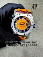 Audemars Piguet Royal Oak Offshore Diver 41 mm Orange? Dial With Orange Rubber Strap Copy