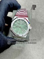 Audemars Piguet Royal Oak?Ref:15500 Olive Green Dial Stainless Steel Bracelet