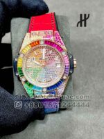 Hublot Big Bang One Click Steel? King Gold Rainbow? 33mm Ref: 485.OX.9900.LR.0999