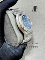 Audemars Piguet Royal Oak? 37 MM Blue Dial With Octagonal Screwed Bezel Copy - Image 2