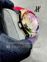 Hublot Big Bang One Click Steel? King Gold Rainbow? 33mm Ref: 485.OX.9900.LR.0999 - Image 2