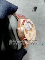 Audemars Piguet Royal Oak Chronograph selfwinding White Dial With Golden Sub Dial  Rose gold Bezel And Bracelet - Image 2