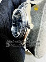 Rolex Day-Date 40mm Gray Dial With Stoned Bezel Copy - Image 3