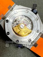 Audemars Piguet Royal Oak Offshore Diver 41 mm Orange? Dial With Orange Rubber Strap Copy - Image 4