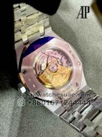 Audemars Piguet Royal Oak 41mm? Hammered 18k? White Gold? Men's Watch White Dial 15410BC.GG.1224BC.01 Copy - Image 4