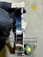 Rolex Day-Date 40mm Gray Dial With Stoned Bezel Copy - Image 4