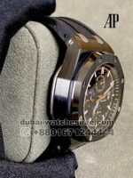 AP Royal Oak Offshore Chronograph 42mm Black Dial Black Ceramic Bezel Replica - Image 2