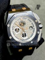 Audemars Piguet Royal Oak Offshore  Limited Edition  Gray  Dial With  Black SubDial With Black Ceramic Bezel and Black Rubber Strap