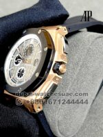 Audemars Piguet Royal Oak Offshore Grey Dial Black Bezel with Gold Case Black Rubber Starp - Image 3