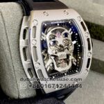 Richard Mille RM52 Skull Tourbillon Titanium Replica Super Clone RM10