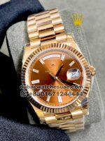 Rolex 40 mm Day date ,Rose gold face