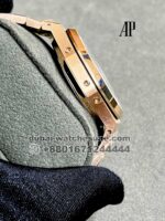 Audemars Piguet Royal Oak Perpetual Calendar  41 mm  White dial Moonphase Rose Gold Bezel And Bracelet - Image 2