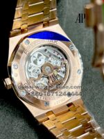 Audemars Piguet Royal Oak Perpetual Calendar  41 mm  White dial Moonphase Rose Gold Bezel And Bracelet - Image 6