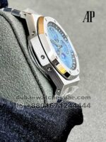 Audemars Piguet Royal Oak Perpetual Calendar Moonphase  Ice Blue Dial 41mm Stainless Steel - Image 2