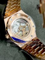 Audemars Piguet Royal Oak Perpetual Calendar 41mm Rose gold  dial  Blue Sub Dial Moonphase - Image 5