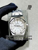 Audemars Piguet Royal Oak? 37 MM White? Dial With Octagonal Screwed Bezel Copy