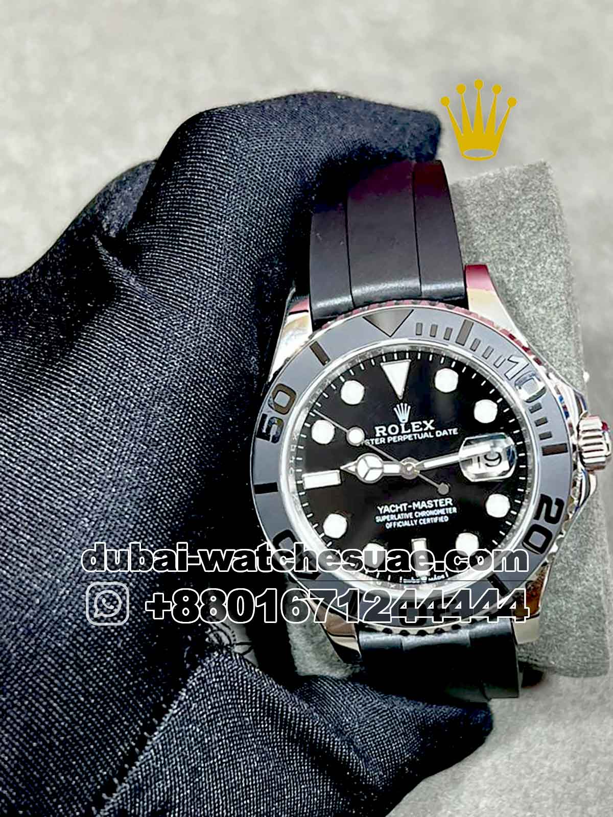 7-a-3-1.jpg Rolex Yacht? Master White Gold ,42 mm - Image 1