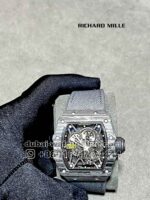 Richard Mille? Rafa RM 35-01 Tourbillon Super Slim Black With Gray Febric Strap