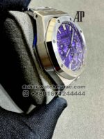 Audemars Piguet Royal Oak Chronograph 41 mm Violet? dial with? Chrono and Steel Bracelet Copy - Image 2