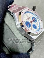 Audemars Piguet Royal Oak Chronograph selfwinding white Dial With Blue Sub Dial Stainless Steel - Image 2