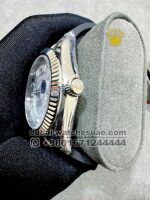 Rolex Sky-Dweller Dial 42 mm White Dial Flutted Bezel With Rubber Strap Copy - Image 3