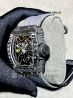 Richard Mille? Rafa RM 35-01 Tourbillon Super Slim Black With Gray Febric Strap - Image 3