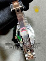 Rolex 36 mm Date Just White Dial and? Roman Numeric With Rose Gold Two Tone Jubilee Bracelet Copy - Image 4