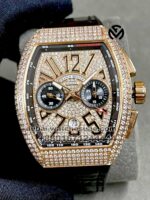 Franck Muller Yachting? fully iced Rose gold - Image 2