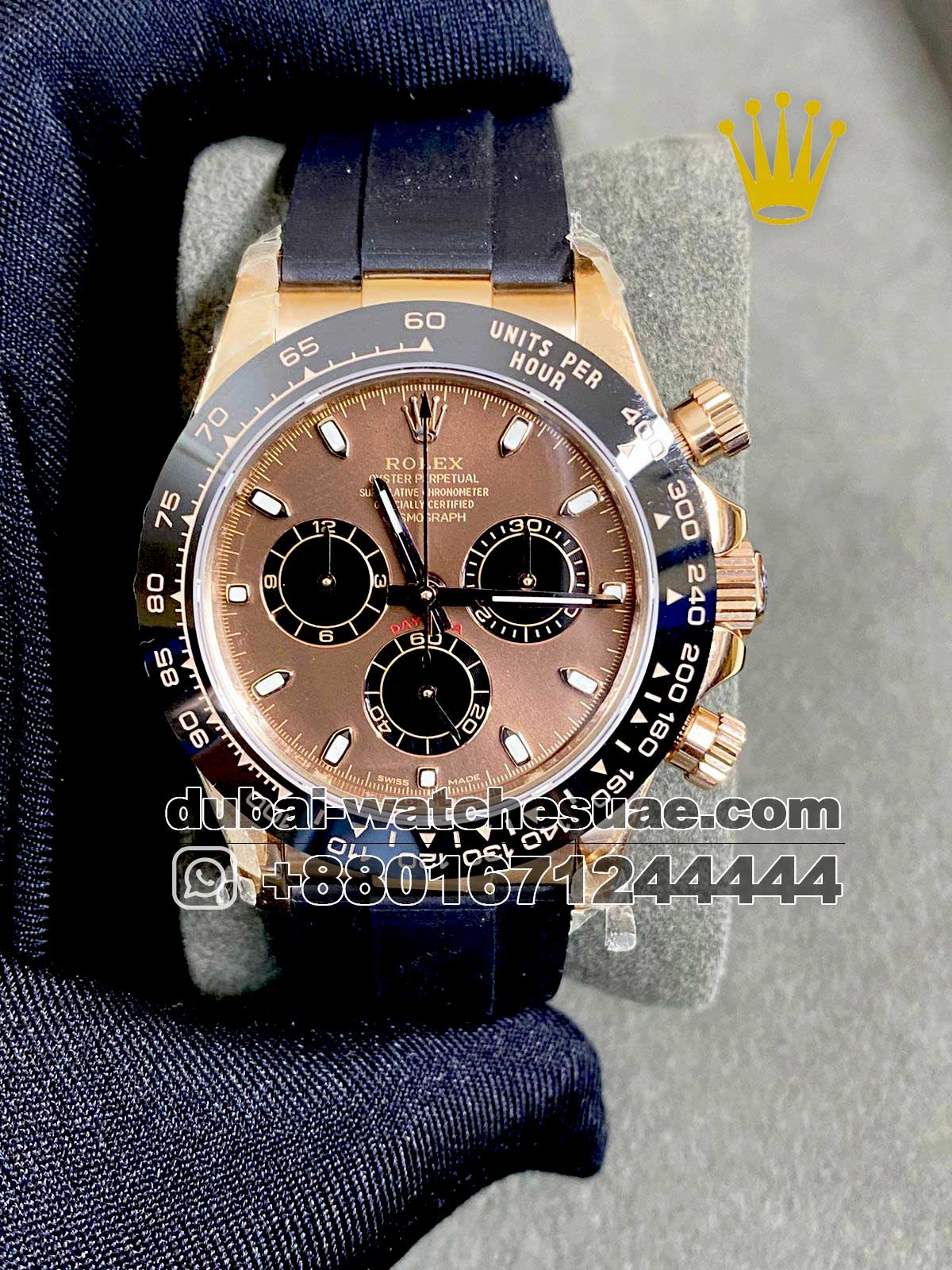 78.1-1.jpg Rolex Cosmograph Daytona Rose gold - Image 1