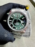Rolex Sky-Dweller 336934 Oyster 42 mm Mint Green Index Dial Copy