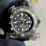 Rolex Submariner Diw Carbon Yellow Contrast Copy 40 mm
