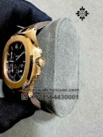 Patek Philippe Nautilus Rose Gold Leather Strap 5712R-001 | 2016 | 40mm - Image 3