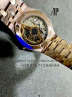 Audemars Piguet Royal Oak? REf: 15510? Black? Dial With Rose Gold Bracelet Copy - Image 4