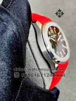Patek Philippe 5167A-012 Aquanaut Singapore Special Edition Black dial with Red Rubber Strap - Image 2