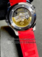 Patek Philippe 5167A-012 Aquanaut Singapore Special Edition Black dial with Red Rubber Strap - Image 4