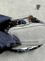 Audemars Piguet(AP) Moon Full Black Dial With Black Ceramic Bezel and Bracelet - Image 3