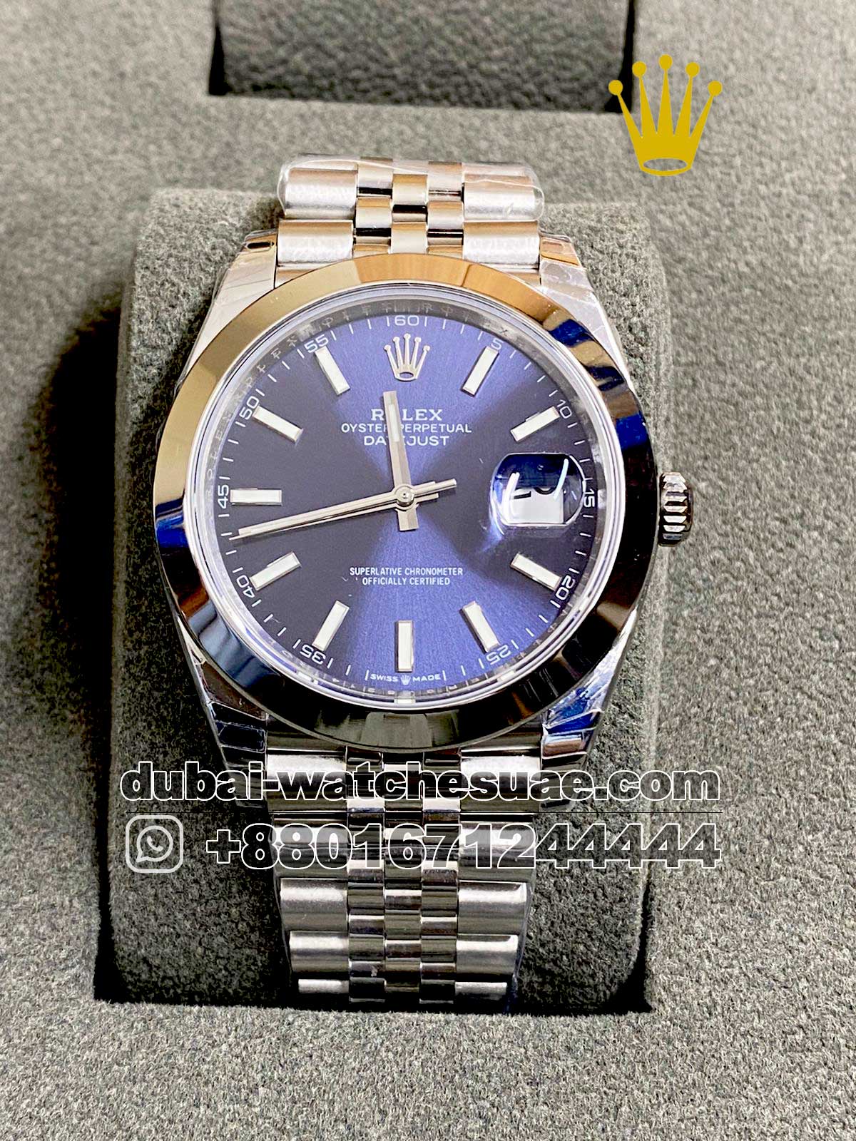 83.1.jpg Rolex Datejust 41mm 126300 Blue Dial - Image 1