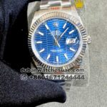 Rolex Date Just 41 mm Blue ,Fluted Bezel