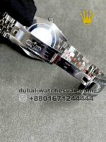 Rolex Date Just 41 mm Green ,Plain Bezel, Jubilee Bracelet - Image 6