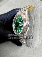 Rolex Date Just 41 mm Green,Fluted,Jubilee - Image 4