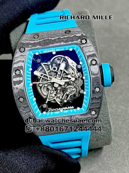 Richard Mille RM 055 Yas Marina Blue Replica – Ultra Slim Copy