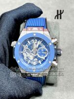 Hublot Big Bang Unico Titanium Ceramic Blue 44 mm Ref: 421.NL.5170.RX