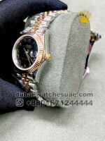 Rolex 31 mm Gray Roman number Two Tone with rose gold bezel - Image 3