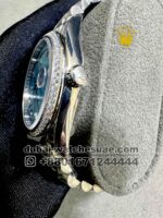 Rolex Day Date 40 mm Blue Dial With Stone Numeric? And Bezel With? Oyster Bracelet Copy - Image 3