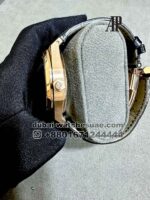 Audemars Piguet Royal Oak? ?Ref: 15510? Black? Dial With Black Leather? Bracelet Copy - Image 4